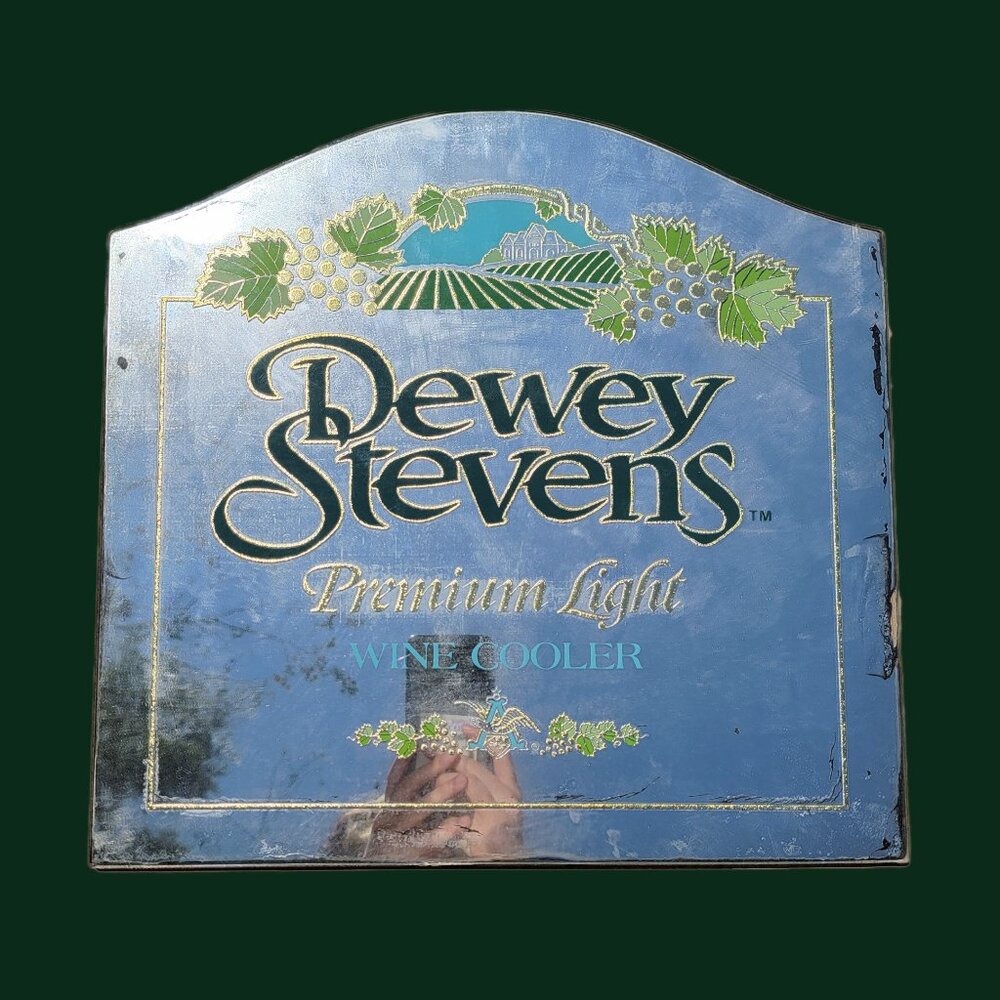 ❝ Dewey Stevens Wine cooler vintage mirror 🍇⋯❞